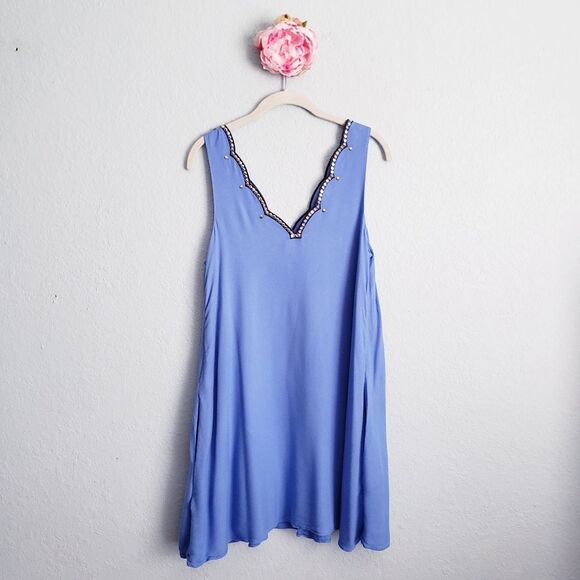 Lilly Pulitzer Beacon Blue Rhinestone Owens Dress - Picture 9 of 10